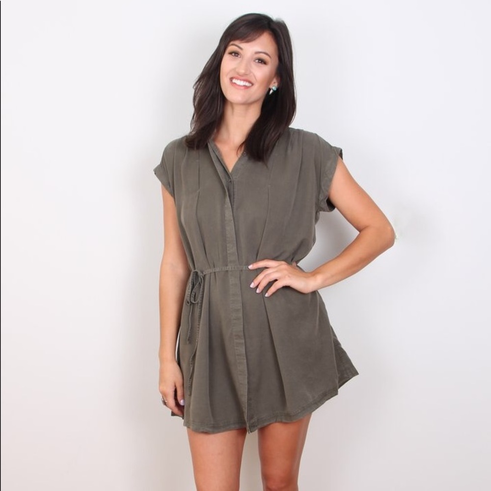 Olive Tunic Dress
